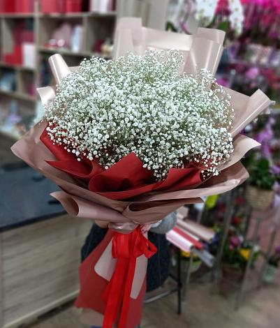Букет цветов из: Гипсофила в Молчаново