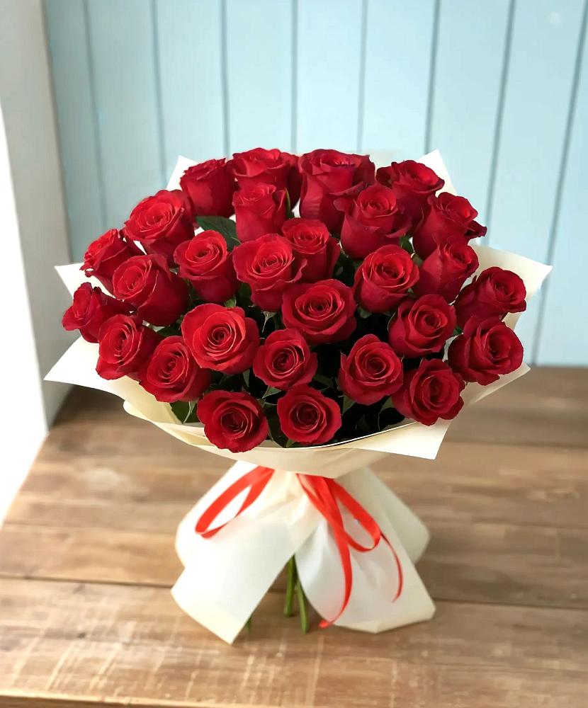 Букет 29 Красных роз в Молчаново
