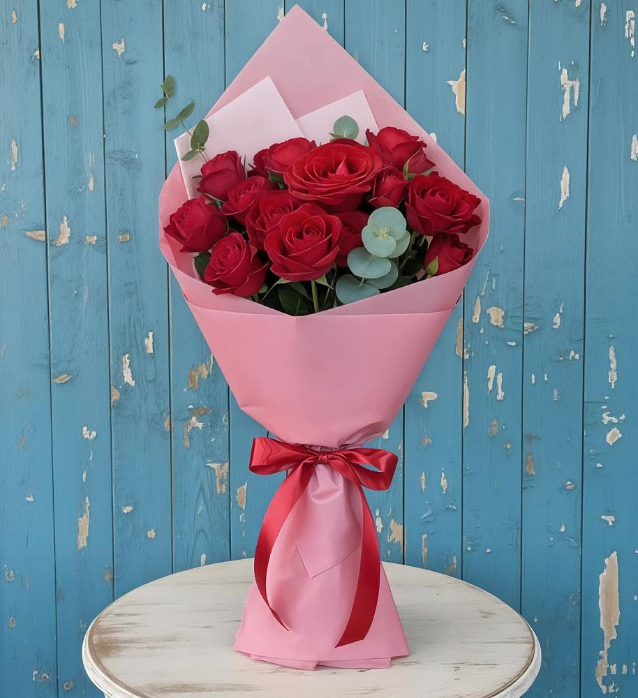 Букет цветов из: Розы в Молчаново