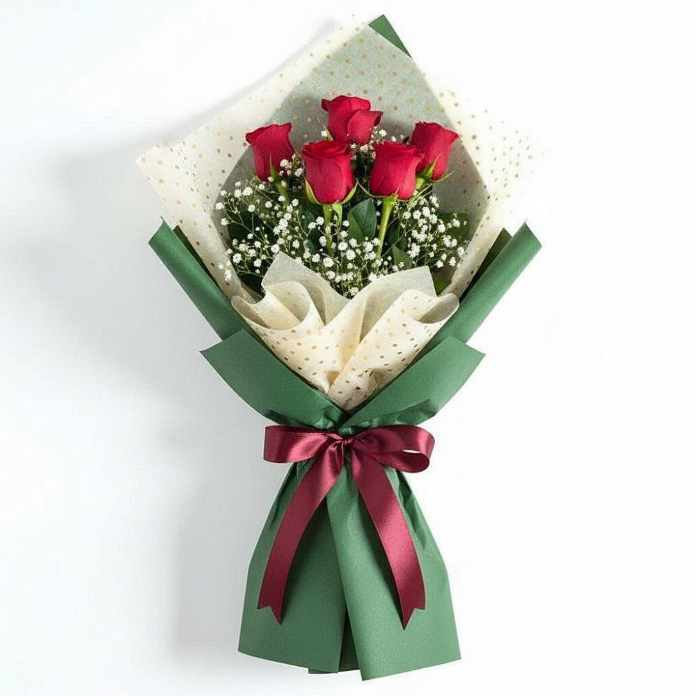 Букет цветов из: Розы в Молчаново