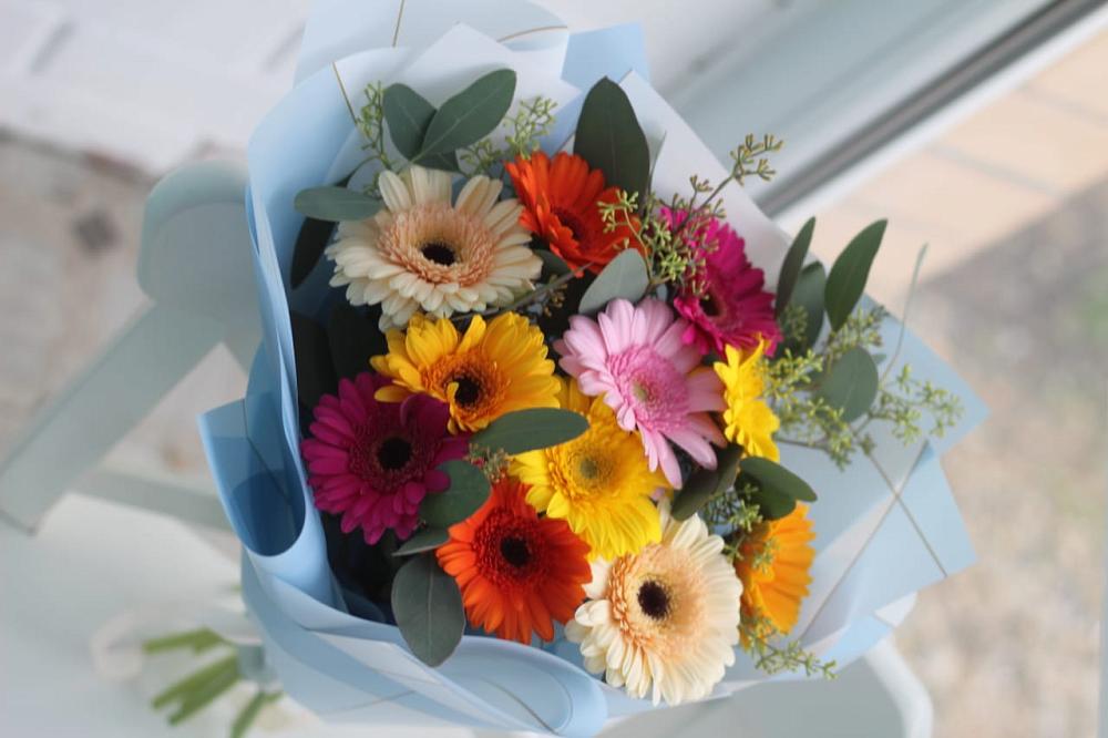 Букет цветов из: Герберы в Молчаново