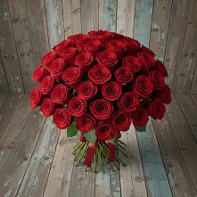 Букет 55 Красных роз Фридом #REPLACE_PRED# Молчаново