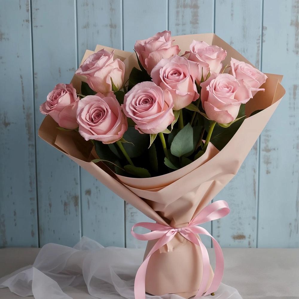 Букет цветов из: Розы в Молчаново