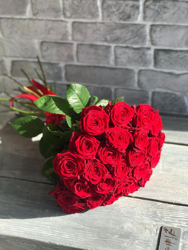 Букет Красные розы Фридом в Молчаново