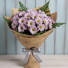 Букет цветов из:  Хризантемы в Молчаново