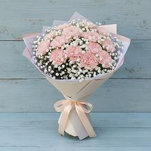 Букет цветов из:  Гвоздики в Молчаново