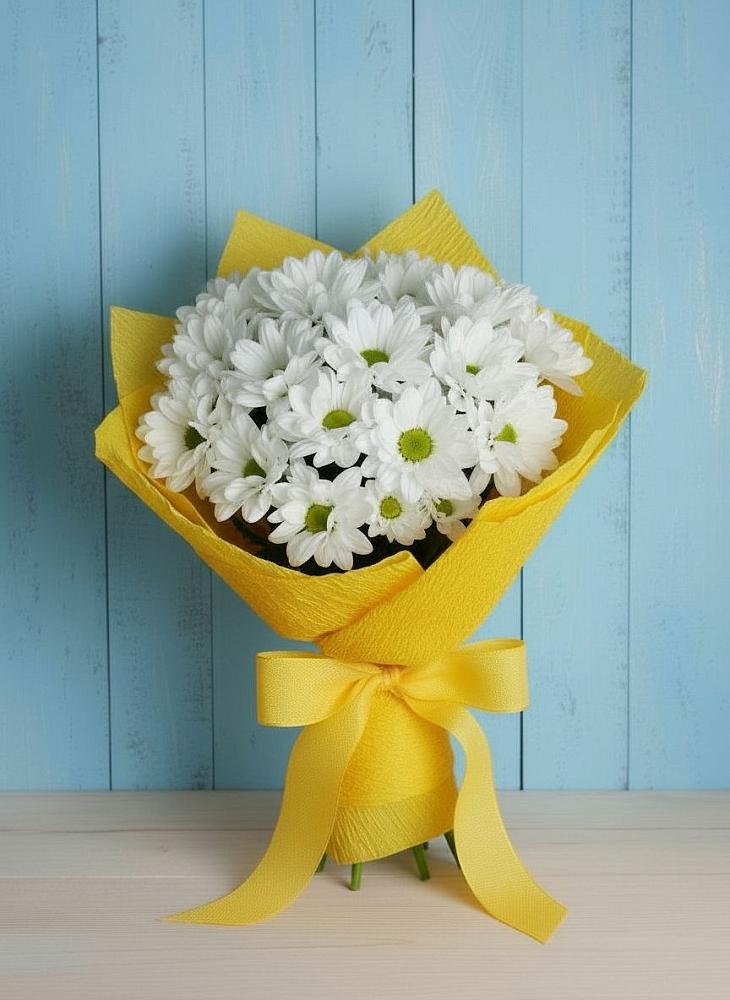 Букет цветов из: Хризантемы в Молчаново