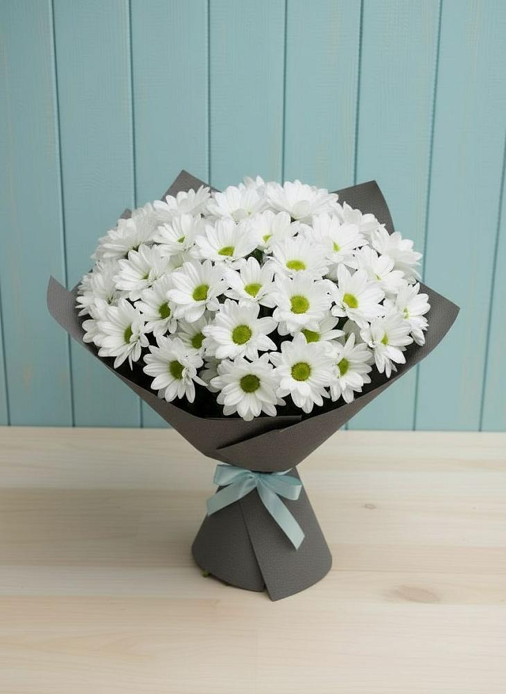 Букет цветов из: Хризантемы в Молчаново