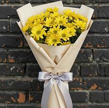 Букет цветов из:  Хризантемы в Молчаново