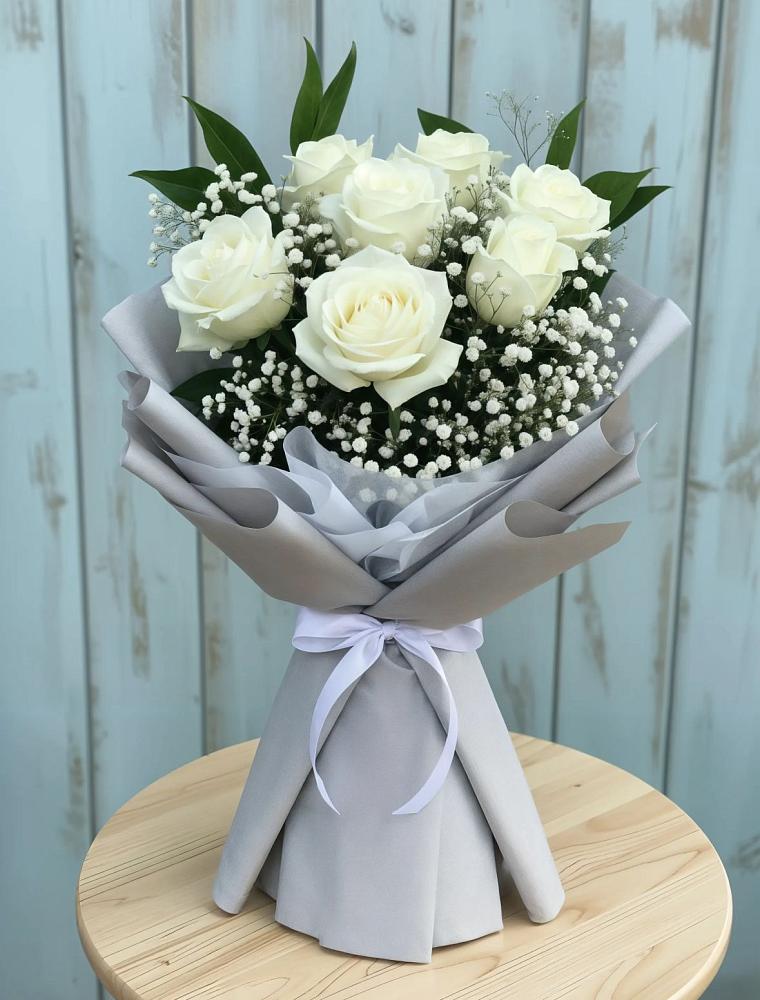 Букет цветов из: Розы в Молчаново