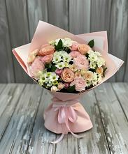 Букет цветов из:  Гвоздики, Розы и Хризантемы #REPLACE_PRED# Молчаново