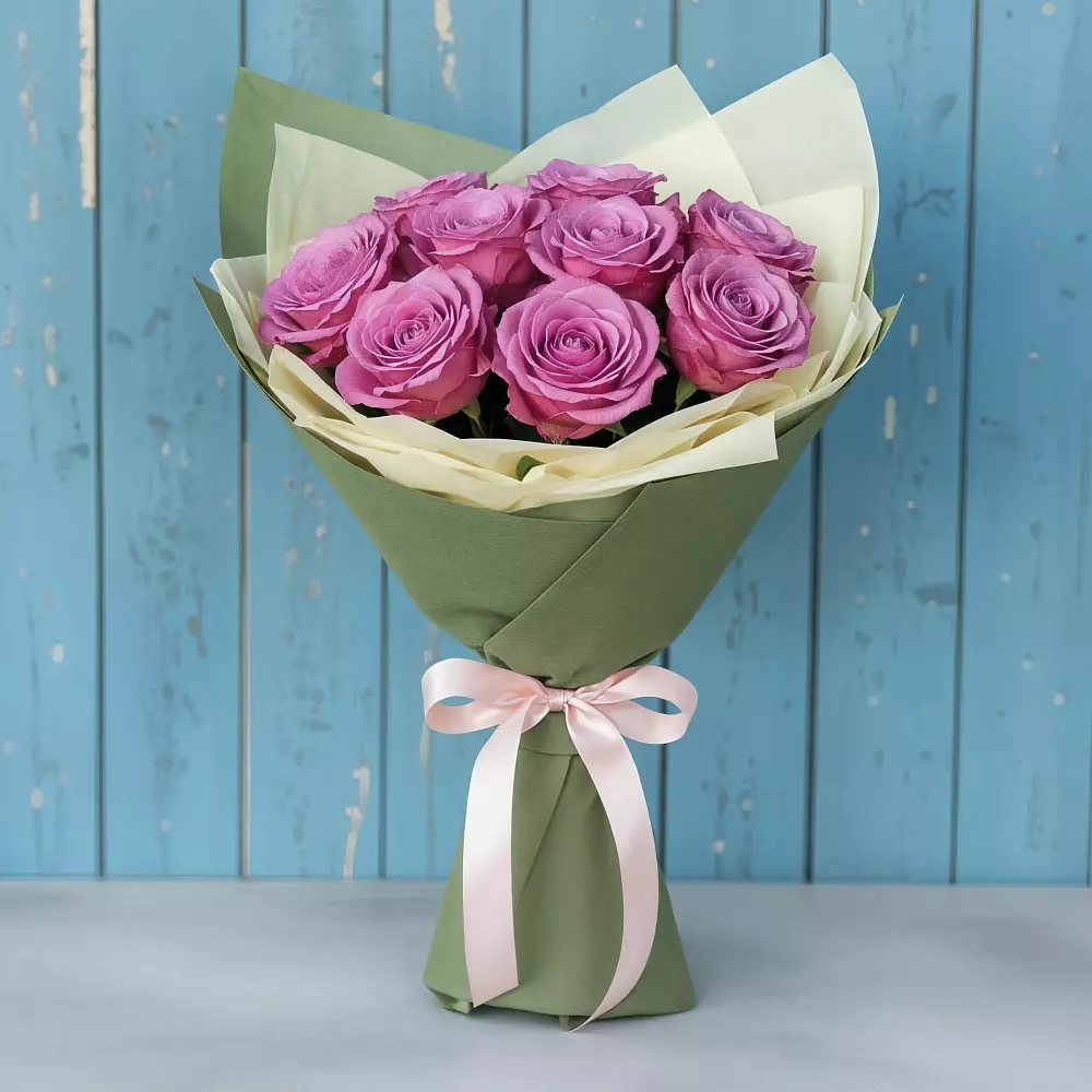 Букет Розы Фёрст Леди в Молчаново