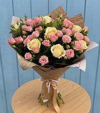 Букет цветов из:  Розы в Молчаново