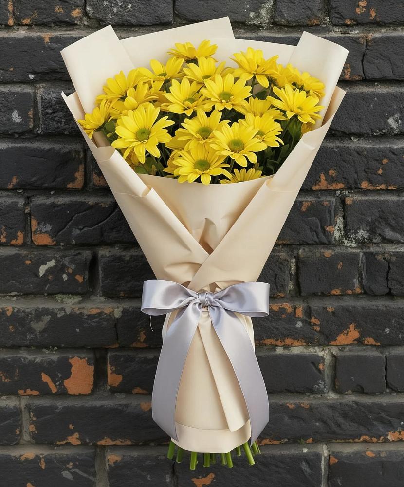Букет цветов из: Хризантемы в Молчаново
