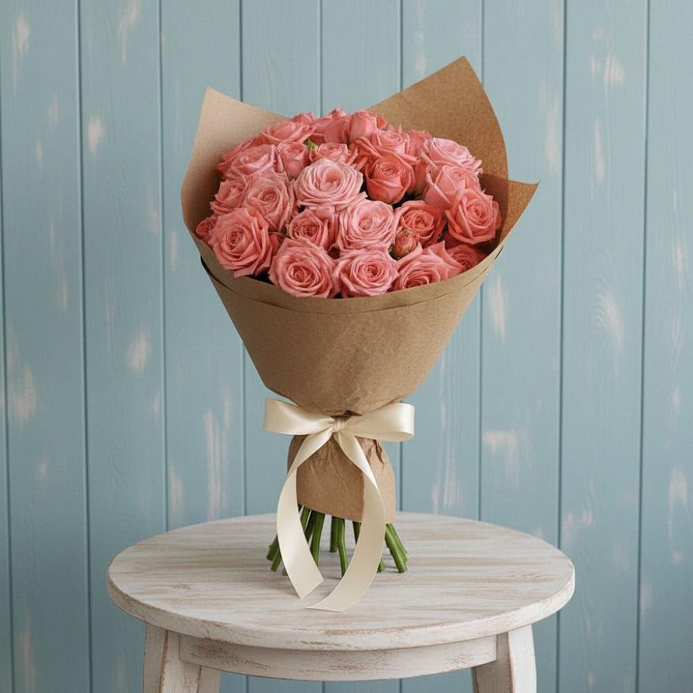 Букет цветов из: Розы в Молчаново