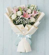 Букет цветов из:  Лилии в Молчаново