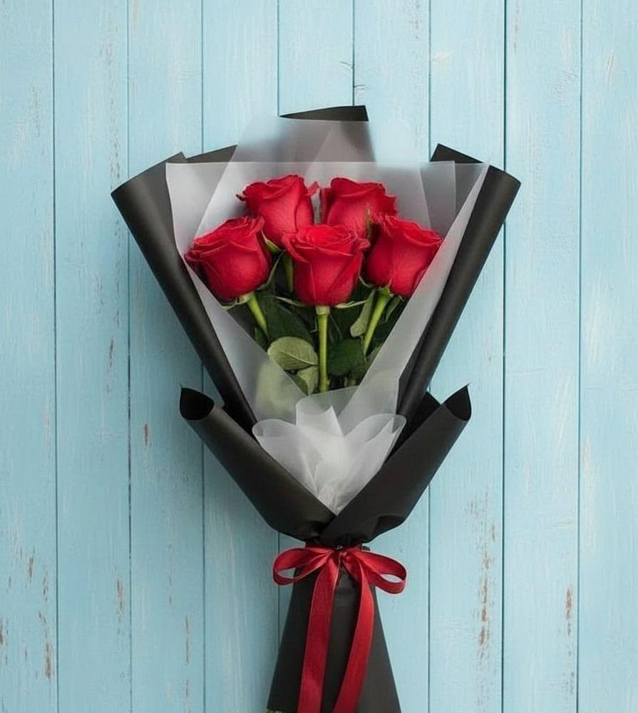 Букет цветов из: Розы в Молчаново