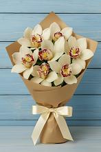 Букет цветов из:  Орхидеи и Розы в Молчаново