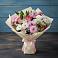Букет цветов из: Хризантемы, Альстромерии и Розы в Молчаново